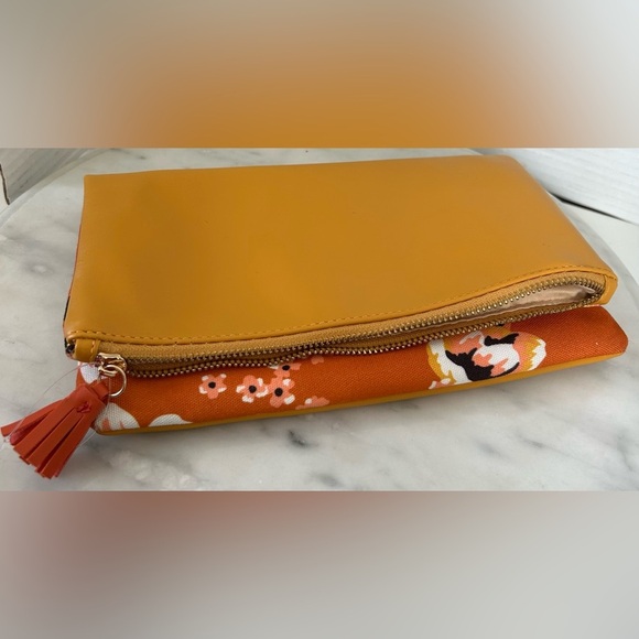 RACHEL PALLY ORANGE /YELLOW CLUTCH BAG. - Picture 6 of 7